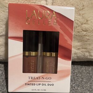 Laura Geller Treat-N-Go Tinted Lip Oil Duo in High Stakes & A-Game